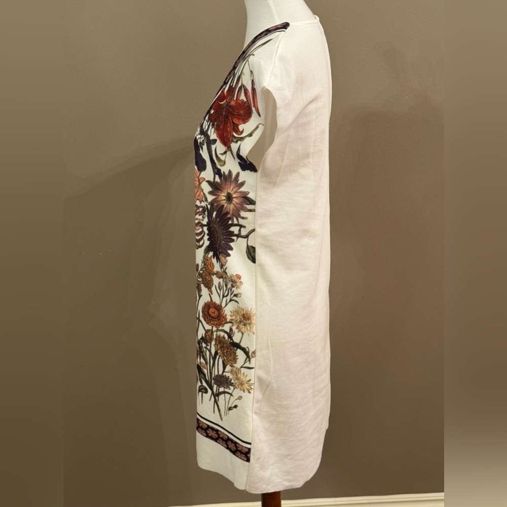 Beulah Mini Floral Print Shift Dress Multicolor Size Small - Picture 4 of 8